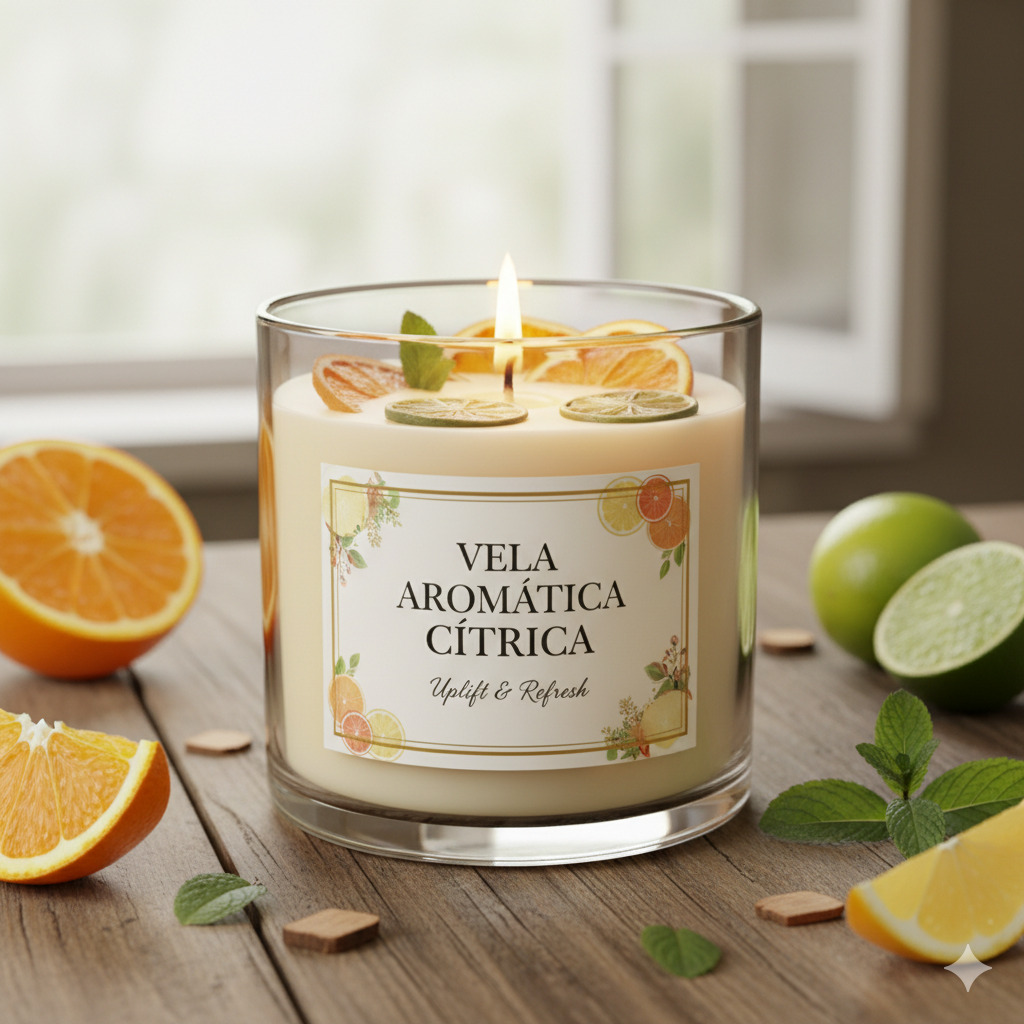 Vela Aromática Cítrica